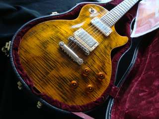 Gibson Les Paul Standard Joe Perry Boneyard Custom Shop! Aged Tiger 