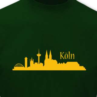 Shirt Köln Skyline Stadt City Sols 8 Farben S   5XL  