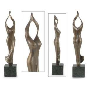  Bronze sculpture, Charming (oxidized)
