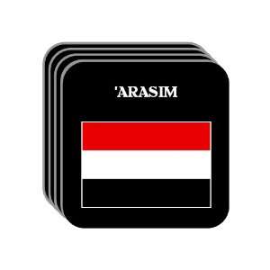    Yemen   ARASIM Set of 4 Mini Mousepad Coasters 