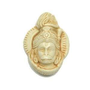  Face of Hanuman Pocket Statue   1 1/2