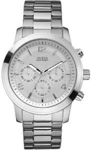 NWT Authentic Guess Womens Vespa Silver Watch W12086L1  