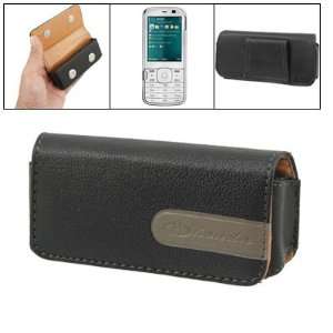   Black Faux Leahter Textured Protector Case for Nokia N79: Electronics