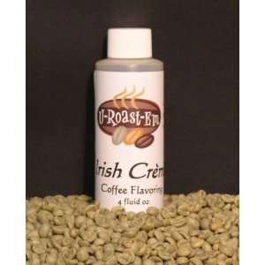 Coffee Bean Flavoring   Irish Creme 4oz bottle  Grocery 