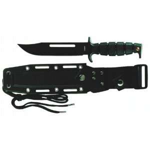 Combat Knife Black Blade:  Sports & Outdoors