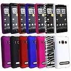 7in1 Snap On Rubber Hard Case Cover For Sprint HTC EVO 4G  