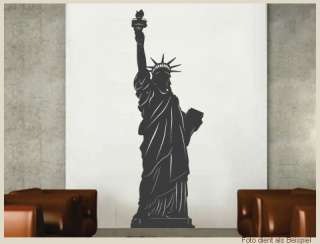   Geschenk USA Wandtattoo Skyline New York Liberty Freiheitsstatue 3