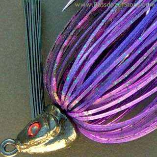 Bassdozer Alabama Jig ~ 1/2 oz ~ Australian Purple  