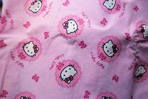 Hello Kitty Baumwolle,rosa kleine Kätzchen   Meterware, Baumwollstoff 