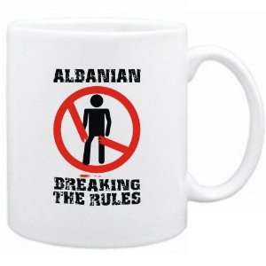    Albanian Breaking The Rules  Albania Mug Country