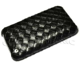 New bamboo leather back hard case cover for iphone 3g S  