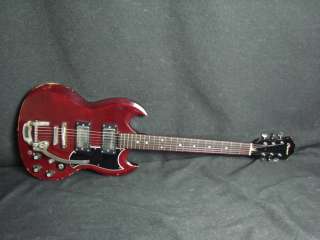 Vintage Penco SG Electric Guitar Japan Cherry  