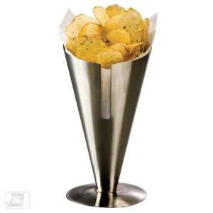   Stainless Steel Slotted Conical Snack Holder