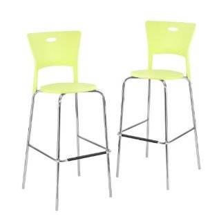  Bertoia Style Steel Wire Mesh Bar Stool with Pad: Home 