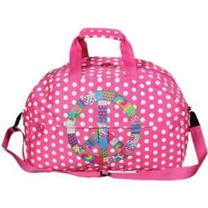 Molly N Me Groovy Peace Overnight Bag (Colors and Styles 