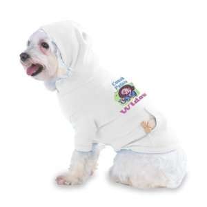 Couch Potato Widow Hooded T Shirt for Dog or Cat LARGE 