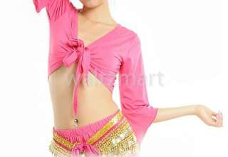   Dance Costume Micro Fiber Flared Sub sleeve Choli Blouse Top Free Size