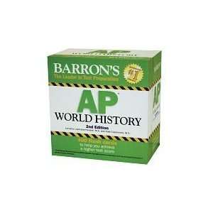  Barrons AP World History Flash Cards 2nd (second) edition 
