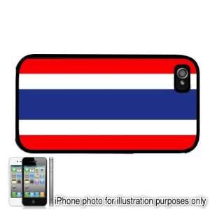  Thailand Thai Flag Apple iPhone 4 4S Case Cover Black 