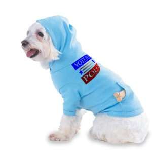  VOTE FOR POLO Hooded (Hoody) T Shirt with pocket for your 