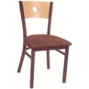   Back Dining Chair with Middle Round Accent:  Home & Kitchen