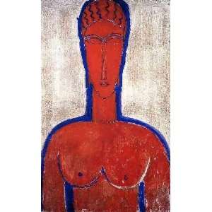   name Big Red Bust, By Modigliani Amedeo  Kitchen