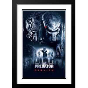  AVPR: Aliens vs Predator 20x26 Framed and Double Matted Movie 