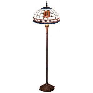 Detroit Tigers Tiffany Floor Lamp:  Sports & Outdoors