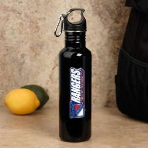 New York Rangers Black 750mlStainless Steel Water Bottle  