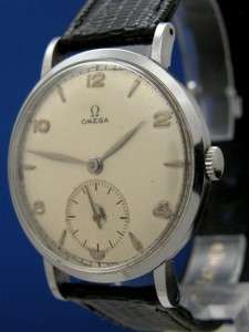 Mans Omega Vintage Stainless Steel Watch   17 Jewel (54228)  