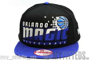 Orlando Magic Slice & Dice Black Royal Blue New Era Snapback Cap 