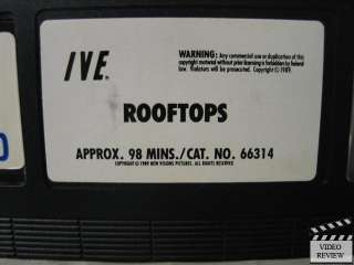 Rooftops VHS Jason Gedrick, Troy Beyer, Tisha Campbell  