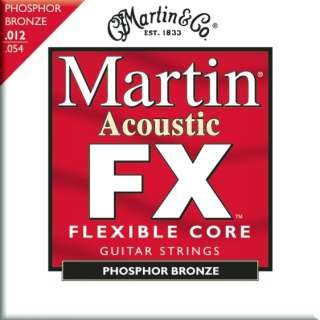 fx phosphor bronze acoustic guitar strings light 12 54 mfx740