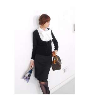 Basic H Line Skirt, Career Woman, Korea,Office, A180016  