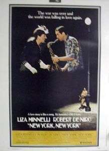 RARE 30x40 Movie Poster NEW YORK NEW YORK Liza Minnelli  