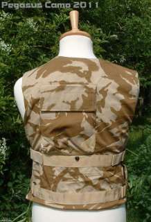 British Army Desert DPM Flak Jacket Cover 42 44 chest  