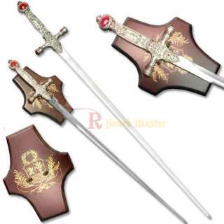 32 Harry Potter Wizzard Gryffindor Sword with Plaque Brand New  
