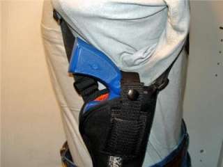 vertical shoulder holster by hunter s joy holsters strong cordura