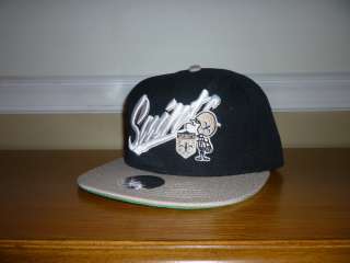 NEW ORLEANS SAINTS MITCHELL AND NESS SNAPBACK HAT  