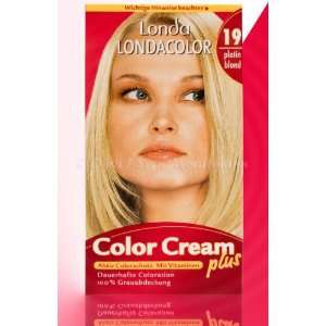 Londacolor Color Cream plus Platinblond 19 (F16)  Drogerie 