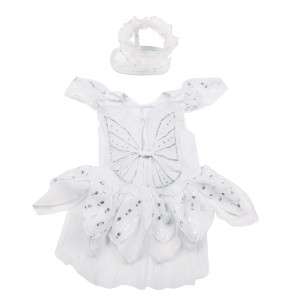   Angel Paws Halloween Dog Costume White with Wings and Halo  