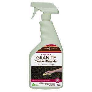 Custom Building Products 1 qt. Stone Specific Granite Cleaner and 