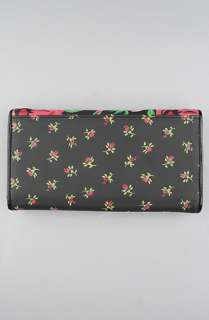 Betsey Johnson The Mixed Floral Checkbook in Black : Karmaloop 