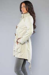 Free People The Sweater Lined Parka in Gray Stone  Karmaloop 