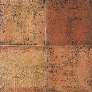 Daltile Saltillo 8 in. x 8 in. Antique Red Ceramic Floor and Wall Tile 