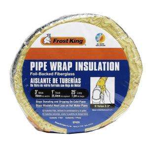   25 Ft. Fiberglass Pipe Wrap Insulation SP42X/16 
