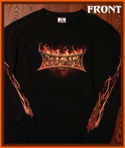 Godsmack Faceless Rock Concert Long Sleeve T Shirt XL  