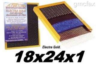 Air Care 18x24x1 GOLD Electrostatic Furnace A/C Filter  
