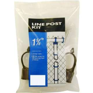 YARDGARD 1 5/8 in. Line Post Fittings Kit 328102A 