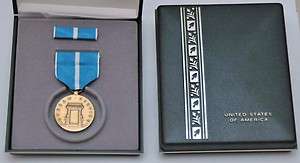 Korean War Service Medal Cased Presentation Set  
